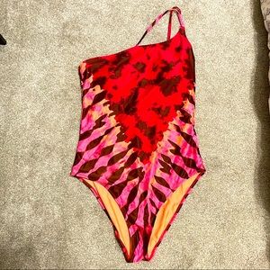 Aerie Tie-dye One Piece Swimsuit